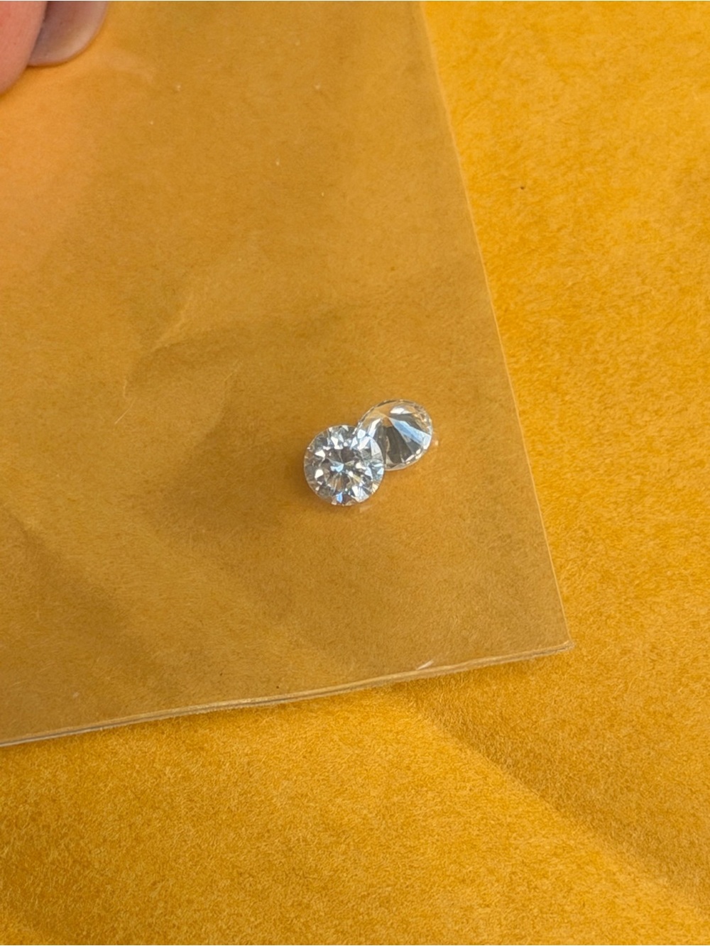 Loose 0.51 CTW Matched Lab Grown Diamond Pair